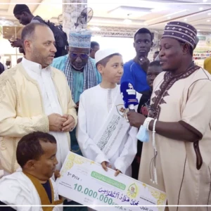 Médina Baye : le Libyen Mouhamed Farad Elghahwadji lauréat de la 13e édition du Grand-Prix international Cheikh Ibrahima Niass pour le récital du Coran