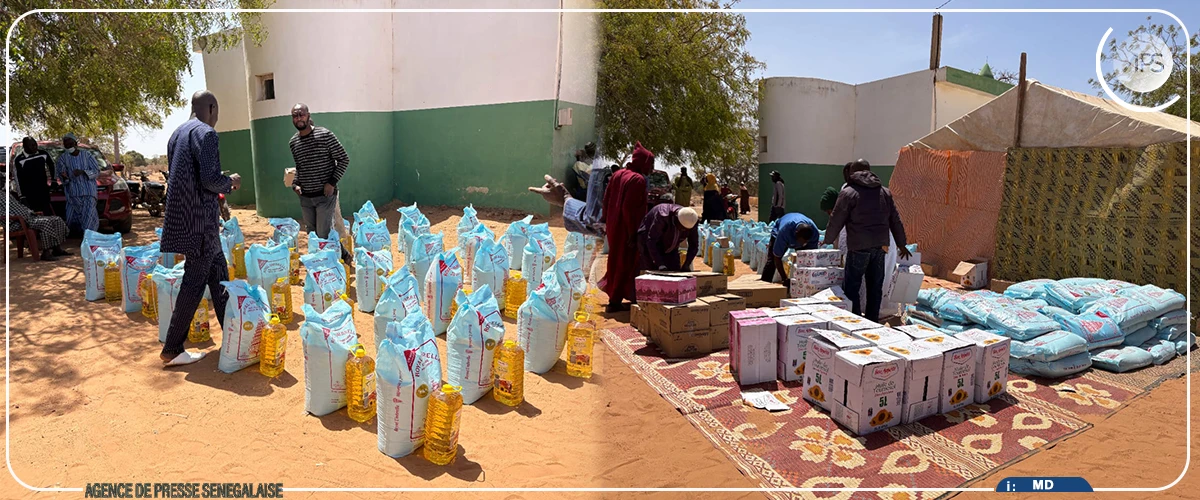 Ramadan : Air Sénégal offre kits alimentaires, bons de formation et produits médicaux à Toglou, Diass et Rufisque