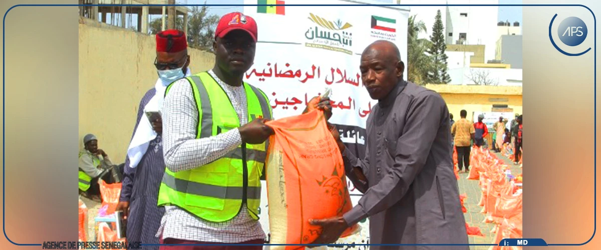Ramadan : 300 kits alimentaires remis à des familles nécessiteuses