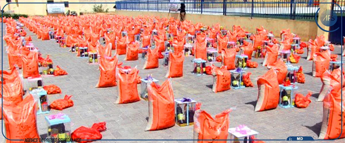 Ramadan : 300 kits alimentaires remis à des familles nécessiteuses