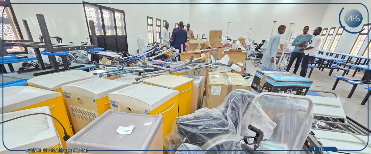 Thiès : le CROUS réceptionne du matériel médical