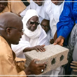 Touba : Serigne Mountakha Mbacké lance les travaux de rénovation de la Grande Mosquée