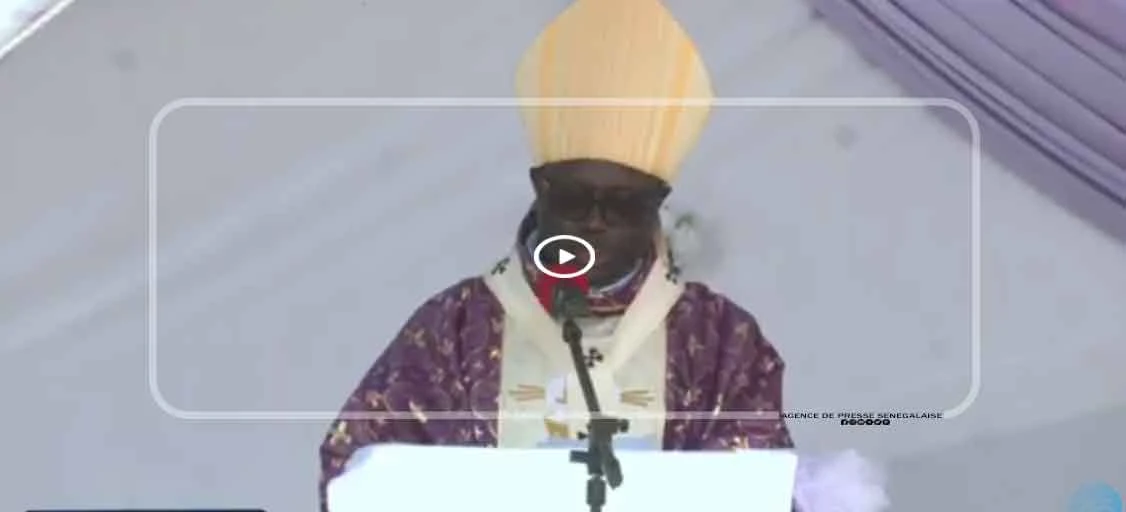 Mgr André Guèye appelle les jeunes à faire preuve de courage face aux épreuves de la vie