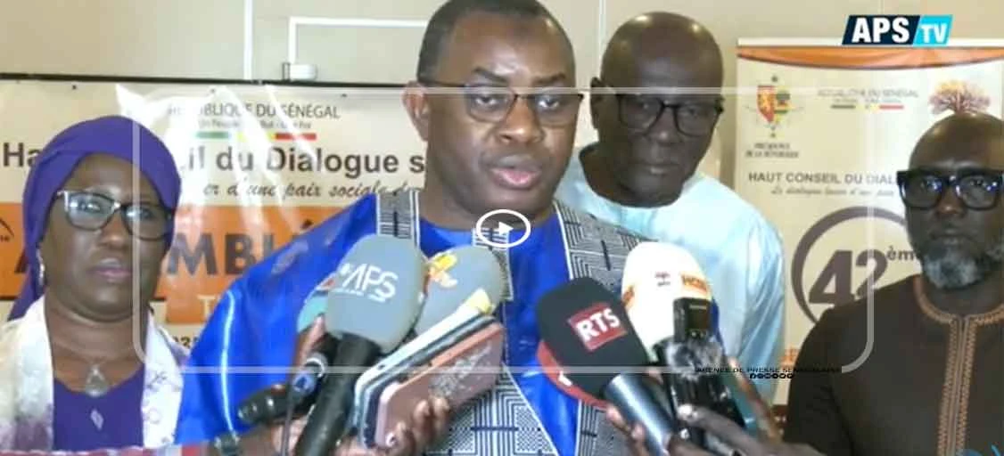 Front social : le HCDS prépare des solutions pour sortir de la crise, selon son président