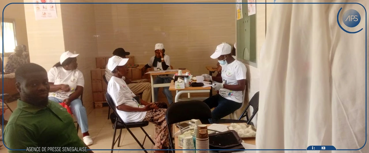 Sédhiou : plus de 100 patients dépistés au centre de dialyse.