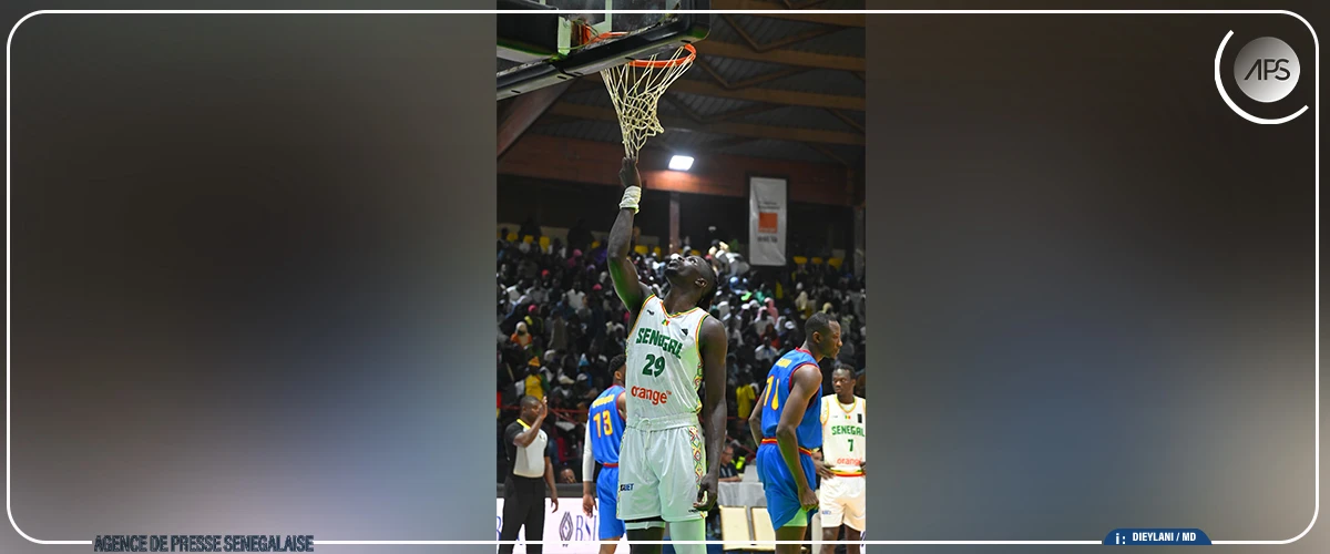‎Eliminatoires Mondial 2027 de basket : le Sénégal bat la RD Congo, 75-56  ‎