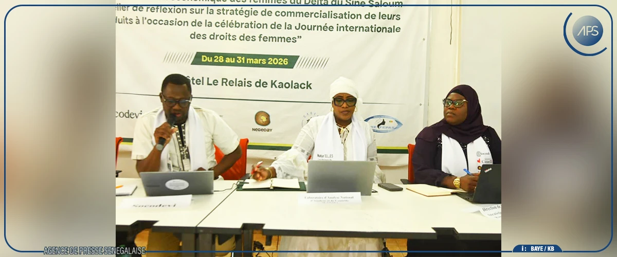 Kaolack : l’autonomisation économique des femmes du delta du Sine-Saloum au menu d’un atelier de réflexion