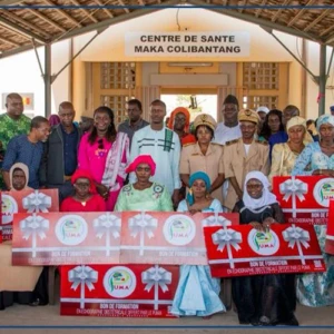 Le PUMA remet 13 appareils échographiques à plusieurs postes de santé de Tambacounda