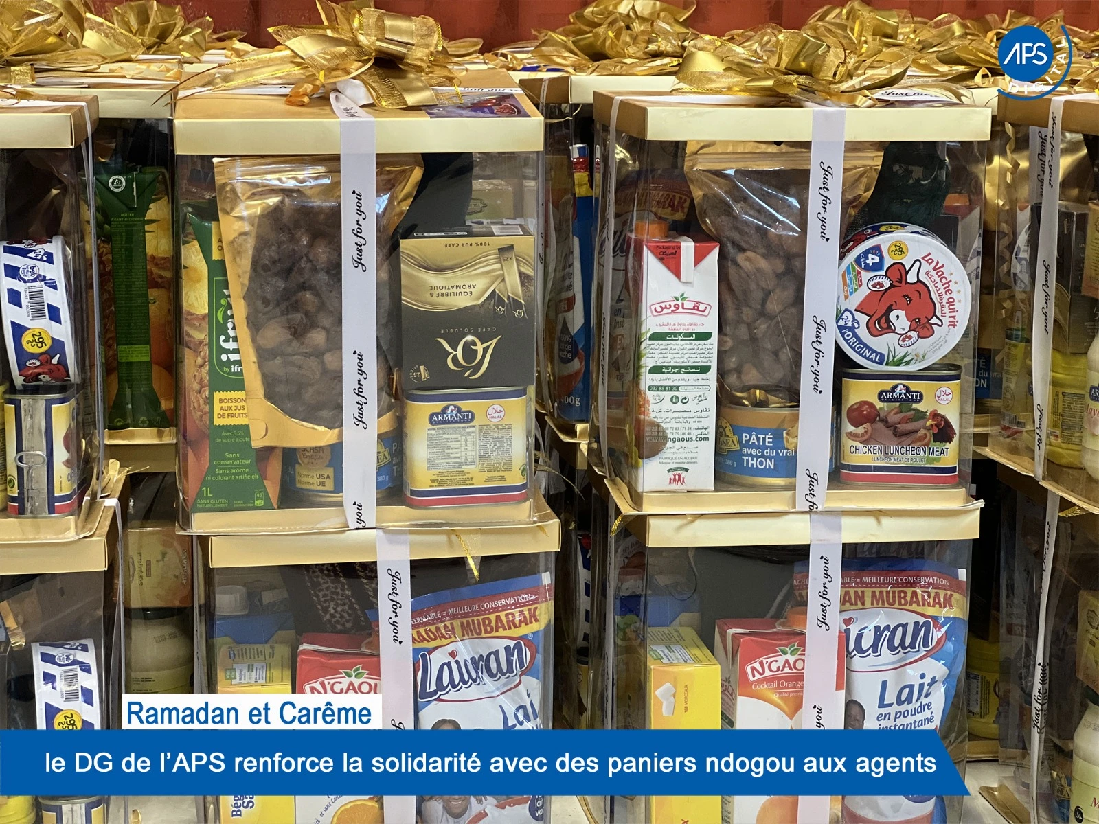 Ramadan et Carême : le DG de l'APS renforce la solidarité avec des paniers ndogou aux agents