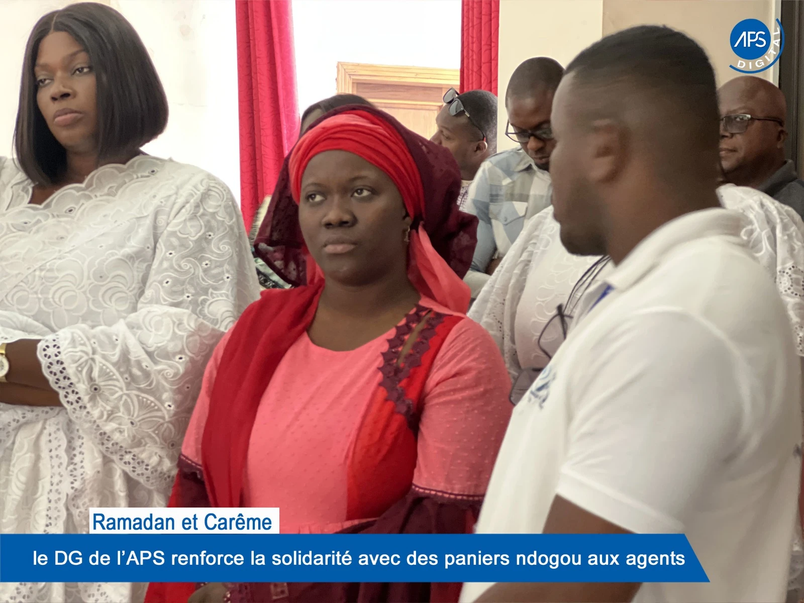 Ramadan et Carême : le DG de l'APS renforce la solidarité avec des paniers ndogou aux agents