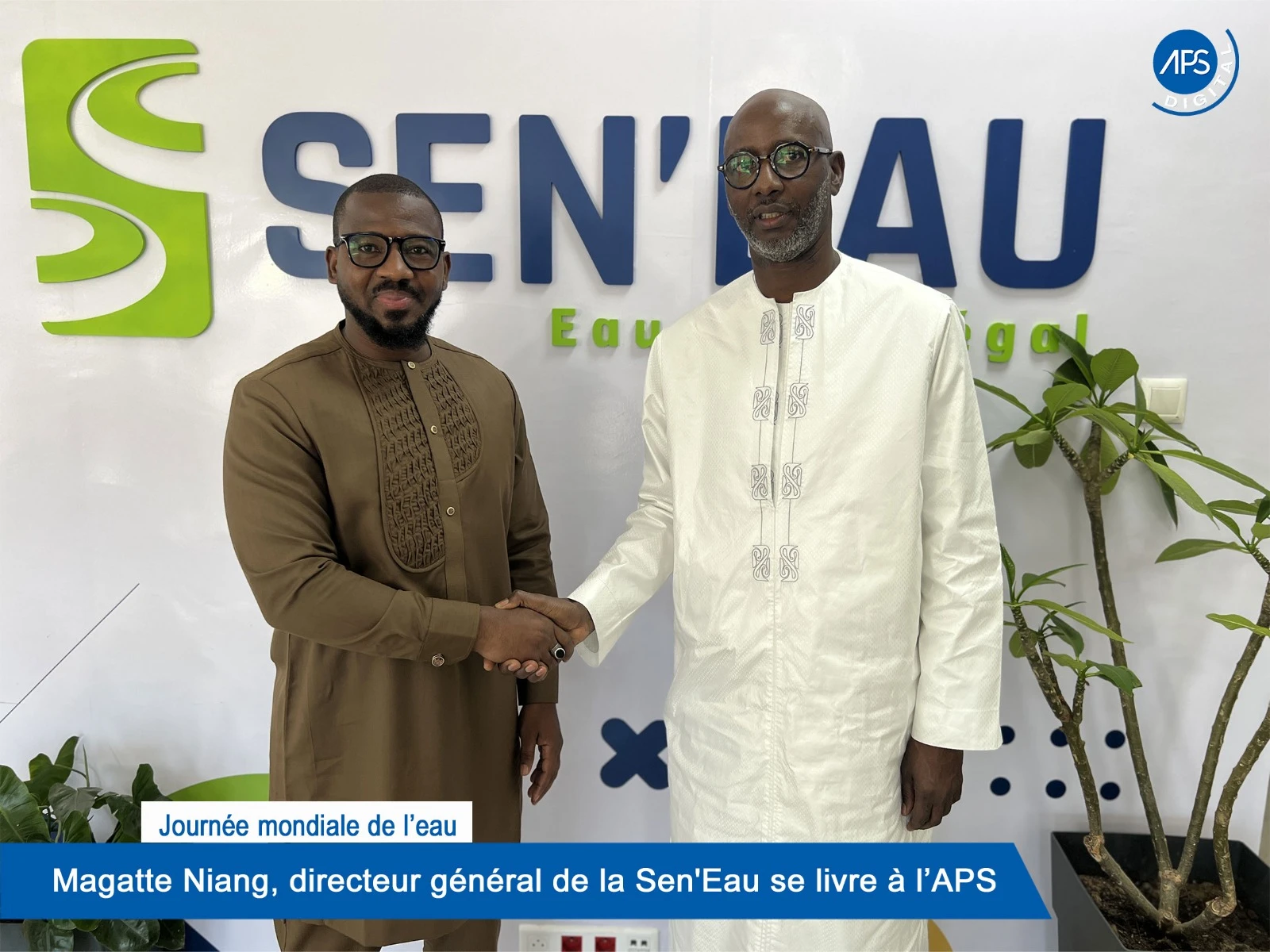 Journée mondiale de l'eau : Magatte Niang, directeur de la Sen'Eau se livre à l'APS