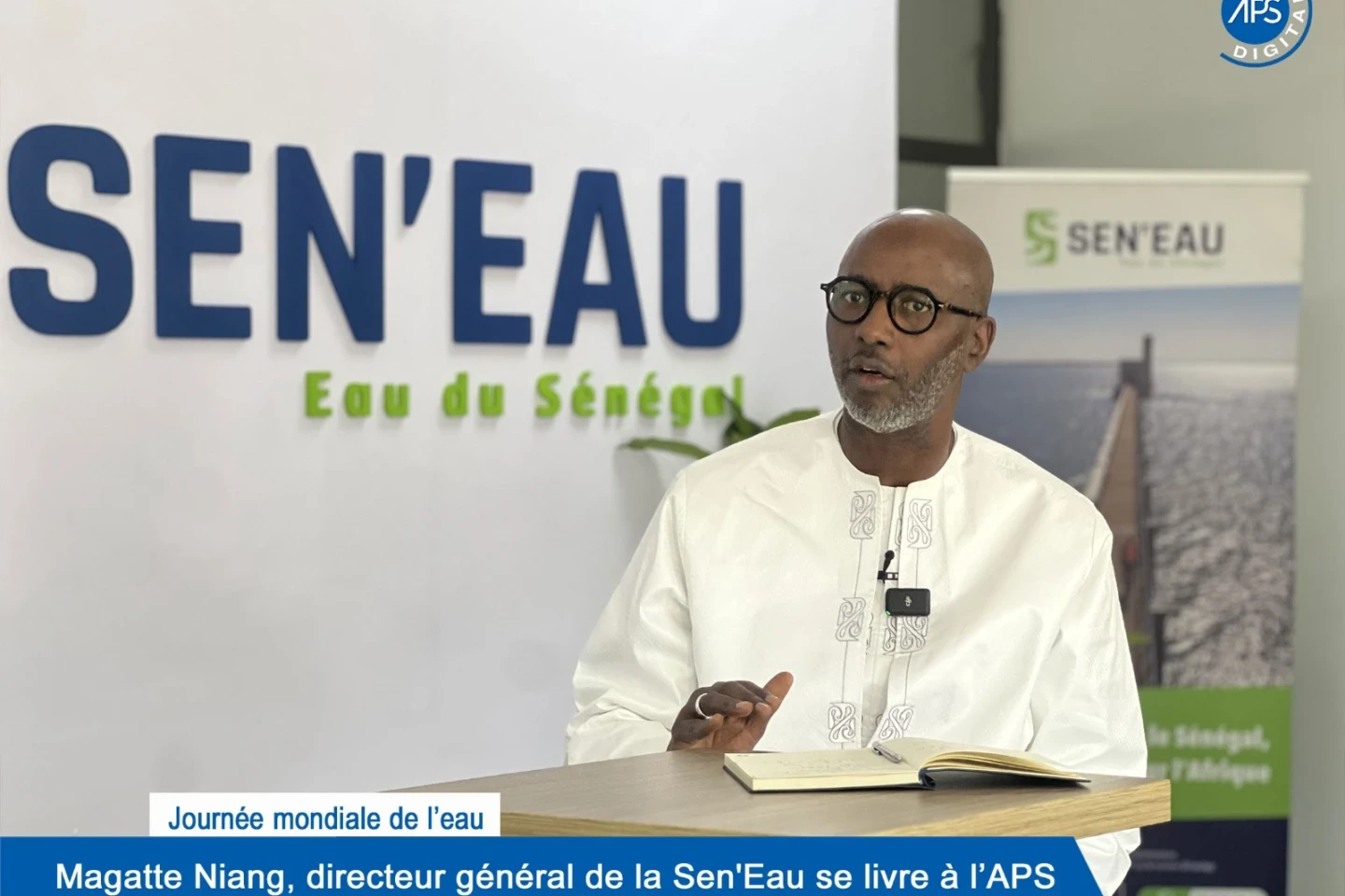 Journée mondiale de l’eau : Magatte Niang, directeur de la Sen’Eau se livre à l’APS