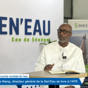 Journée mondiale de l'eau : Magatte Niang, directeur de la Sen'Eau se livre à l'APS