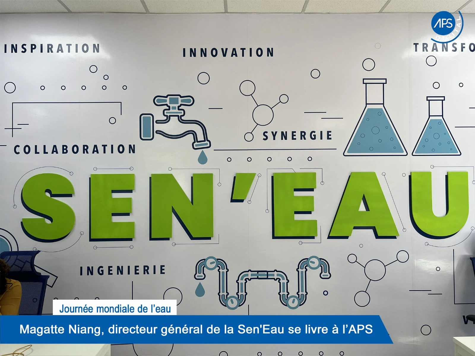 Journée mondiale de l'eau : Magatte Niang, directeur de la Sen'Eau se livre à l'APS