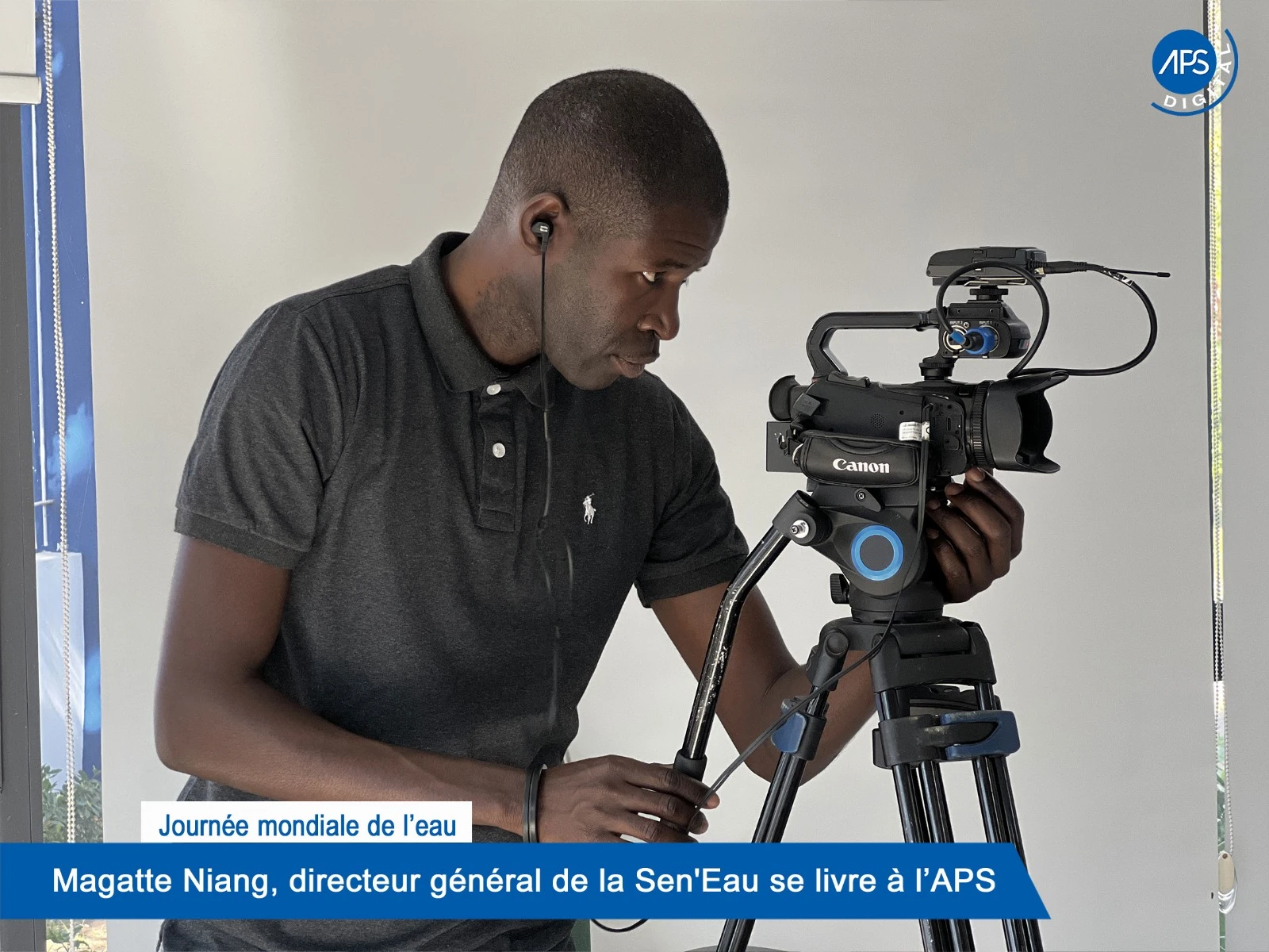 Journée mondiale de l'eau : Magatte Niang, directeur de la Sen'Eau se livre à l'APS