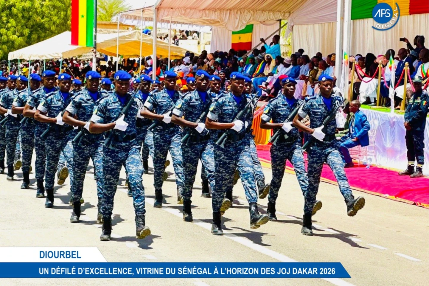 Saint-Louis : un défilé spectaculaire pour célébrer le 66e anniversaire de l’indépendance