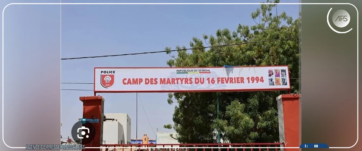 Thiès : le Camp GMI renommé ”Camp des martyrs du 16 février 1994”