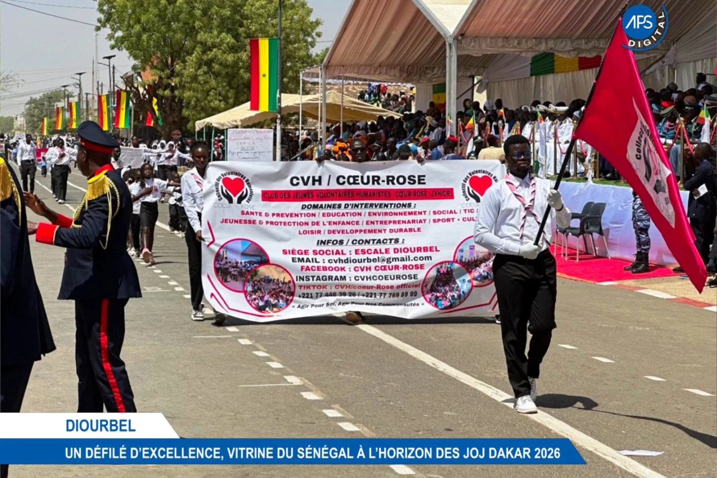 Diourbel : un défilé d’excellence, vitrine du Sénégal à l’horizon des JOJ Dakar 2026