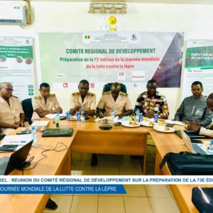 Diourbel : Réunion du Comité Régional de Développement sur la Préparation de la 73e édition de la Journée Mondiale de la Lutte contre la Lèpre 