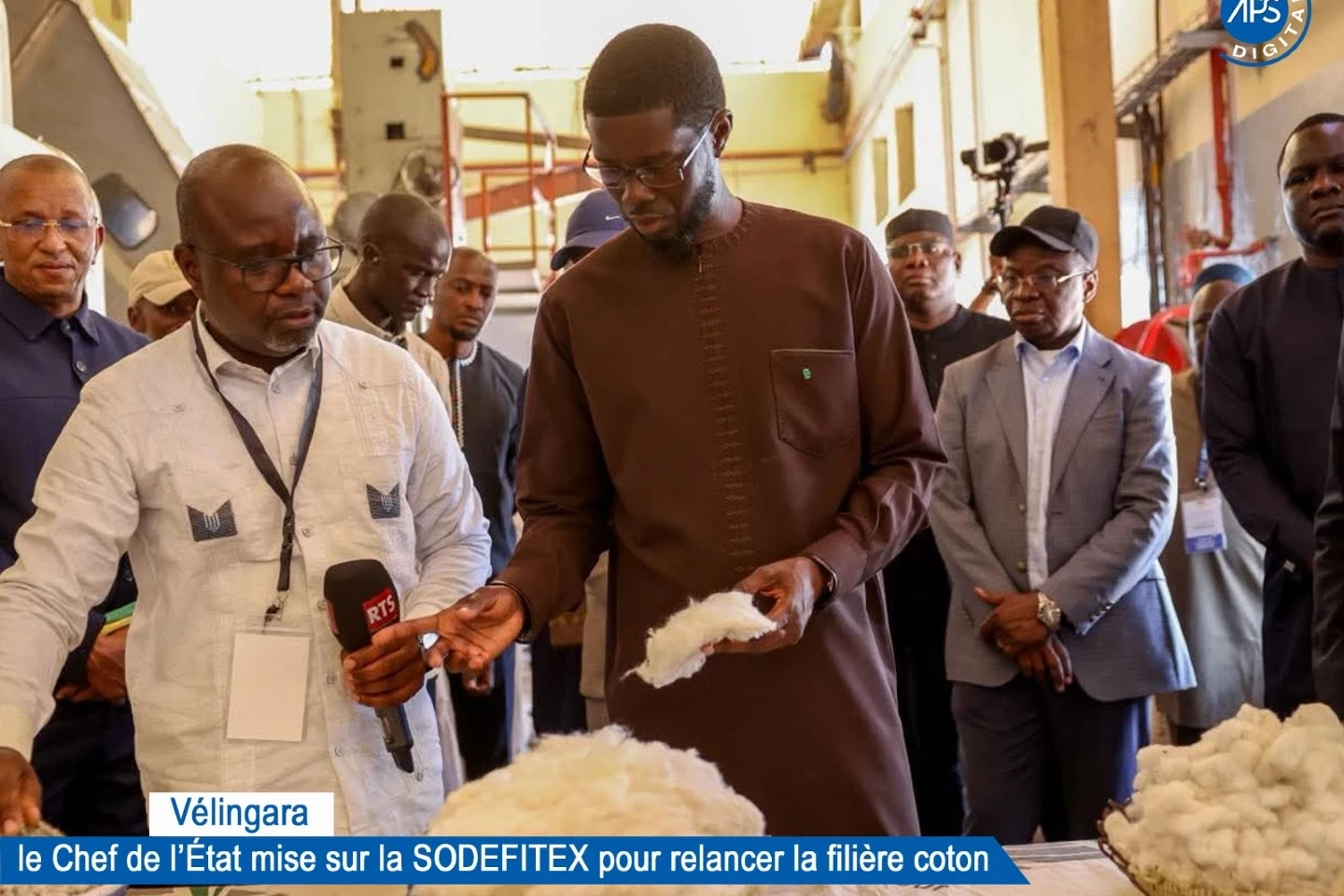 Vélingara : le Chef de l’État mise sur la SODEFITEX pour relancer la filière coton 