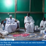 Médina Gounass : le Chef de l'État clôt sa tournée à Kolda par une visite hautement symbolique au Khalife 