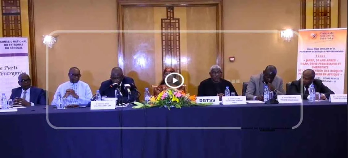 Sécurité au travail : le patronat et l’État renforcent la culture de prévention au Sénégal