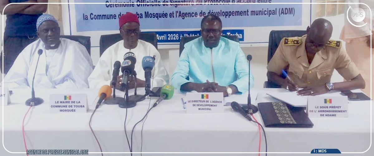 Touba : l’ADM appuie la mairie de Touba Mosquée dans la planification urbaine et les infrastructures