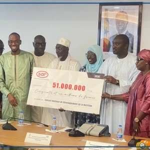 La SAR et le CNDN lancent un projet d’assistance alimentaire destiné à 1 500 talibés et à 50 ménages