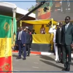 Arrivée du Président Bassirou Diomaye Faye à la Place Mamadou Dia de Thiès