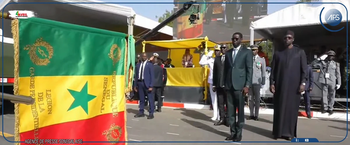 Arrivée du Président Bassirou Diomaye Faye à la Place Mamadou Dia de Thiès