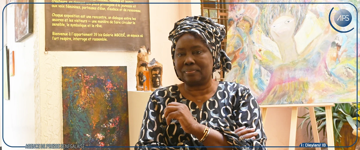 Awa Sène Sarr et son "Appart-galerie", un espace intimiste dédié à l'art