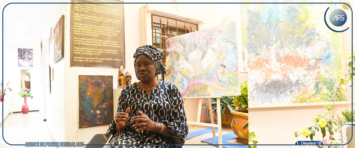 Awa Sène Sarr et son “Appart-galerie”, un espace intimiste dédié à l’art