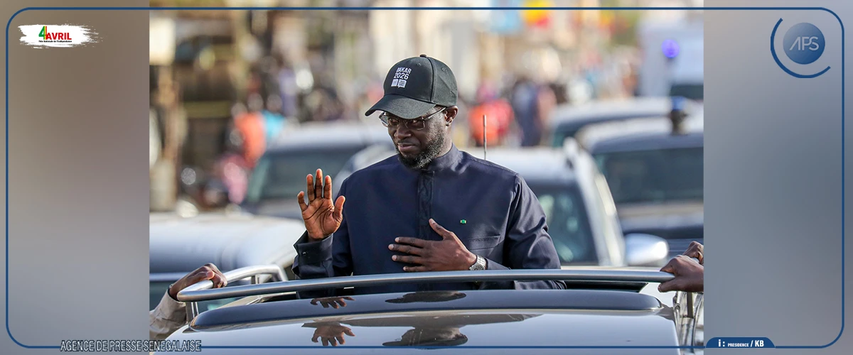 Bassirou Diomaye est arrivé cet après-midi à Thiès, la veille du défilé