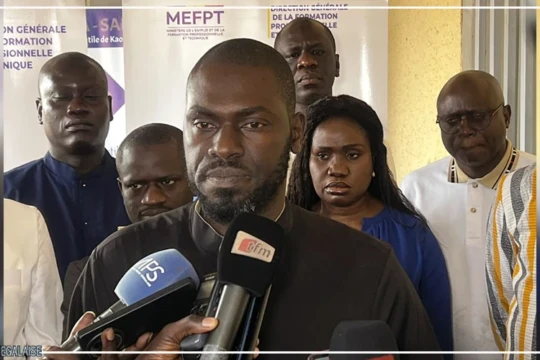 Kaolack accueille un atelier sur l’écriture des programmes de formation dans les métiers du textile industriel