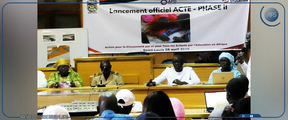 Saint-Louis : lancement de la deuxième phase d’un projet pour le renforcement de la cohésion sociale des jeunes
