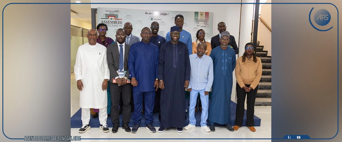 Le comité d’organisation des JOJ reçu par le président de l’Assemblée nationale