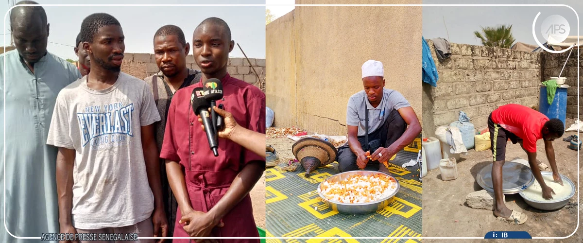 La cuisine assurée par les hommes, une tradition au Daaka de Médina Gounass