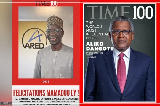Mamadou Amadou Ly et Aliko Dangote parmi les 100 personnalités les plus influentes du monde (média)