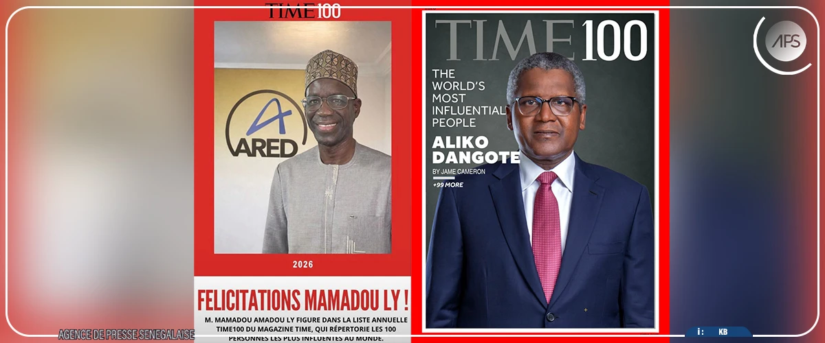 Mamadou Amadou Ly et Aliko Dangote parmi les 100 personnalités les plus influentes du monde (média)