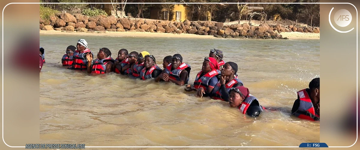 Gandiol : une vingtaine de femmes formées en secourisme et en natation pour sécuriser la filière ostréicole