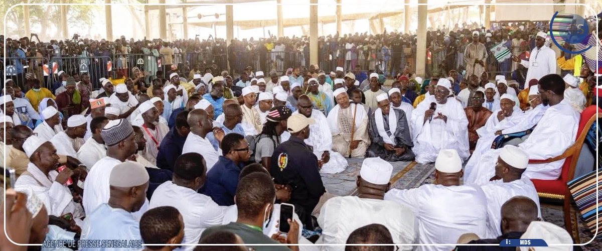 Bassirou Diomaye Faye : ‘’L’Etat va soutenir la construction d’une résidence du Khalife au Daakaa’’