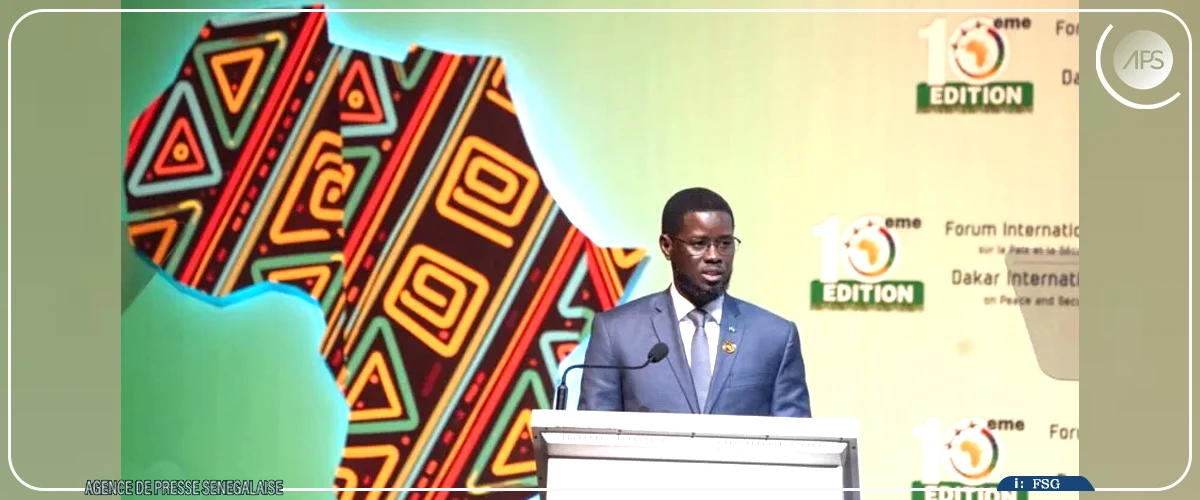 Une profonde réflexion s’impose pour sortir l’Afrique du cycle d’instabilité, selon Bassirou Diomaye Faye