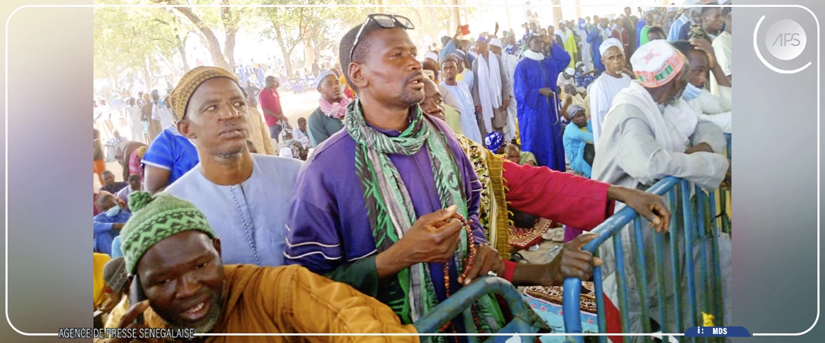 ‎Bassirou Diomaye Faye est arrivé au Daakaa de Madina Gounass