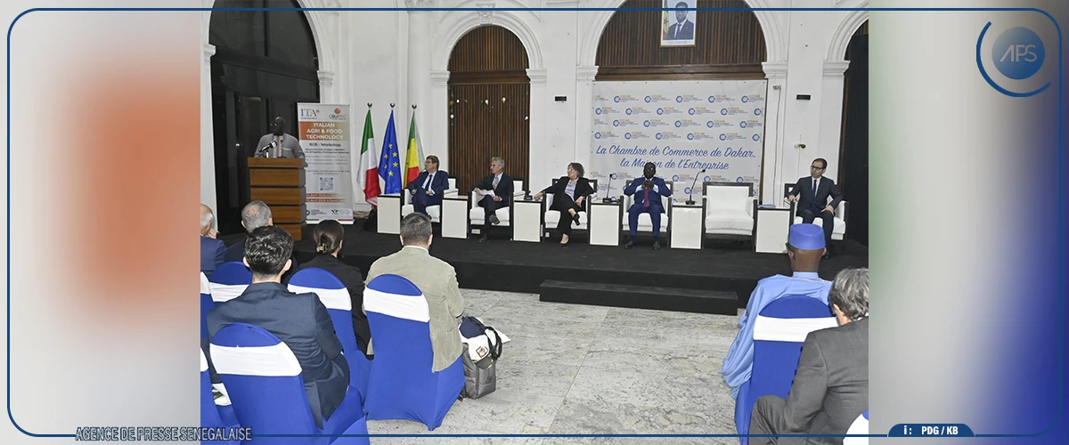 Technologies et industrie agroalimentaire : les opportunités d’affaires entre l’Italie et le Sénégal mises en exergue