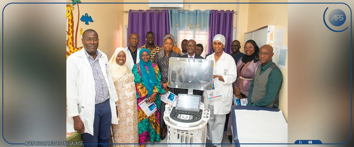 L’hôpital Albert Royer réceptionne un échographe cardiaque d’une valeur de 60 millions CFA