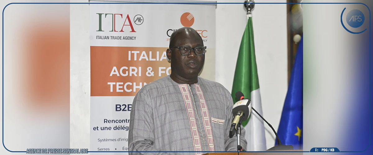 Technologies et industrie agroalimentaire : les opportunités d’affaires entre l’Italie et le Sénégal mises en exergue