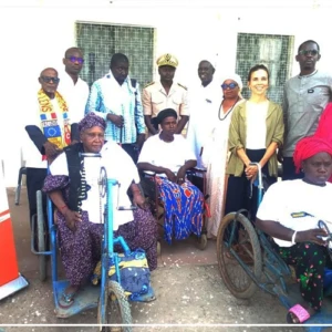 Kolda : vingt fauteuils roulants de la coopération italienne aux personnes vivant à un handicap