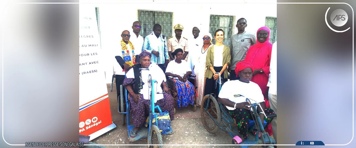 Kolda : vingt fauteuils roulants de la coopération italienne aux personnes vivant à un handicap