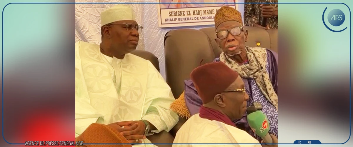 Kébémer : Moussa Bala Fofana inaugure la nouvelle esplanade de la grande mosquée d'Andoulaye