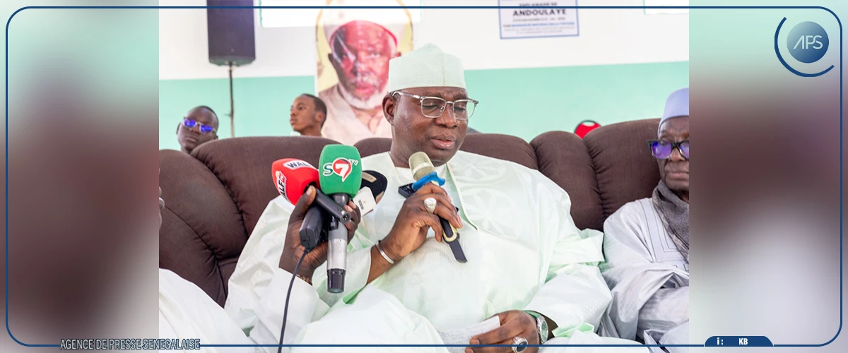 Kébémer : Moussa Bala Fofana inaugure la nouvelle esplanade de la grande mosquée d’Andoulaye